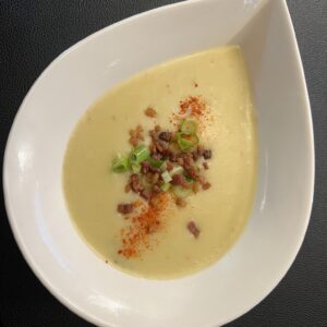Jordskok-/kartoffelsuppe